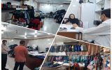 بررسی همکاری جهاد دانشگاهی با دو کارگاه تولیدی پوشاک در فلاورجان