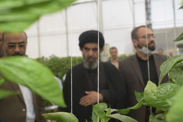 افتتاح یک واحد گلخانه سبزی و صیفی در روستای کاویان