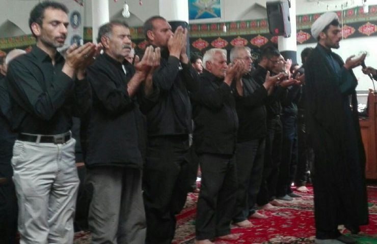 نماز ظهر عاشورا در شهرستان فلاورجان اقامه شد+تصاویر