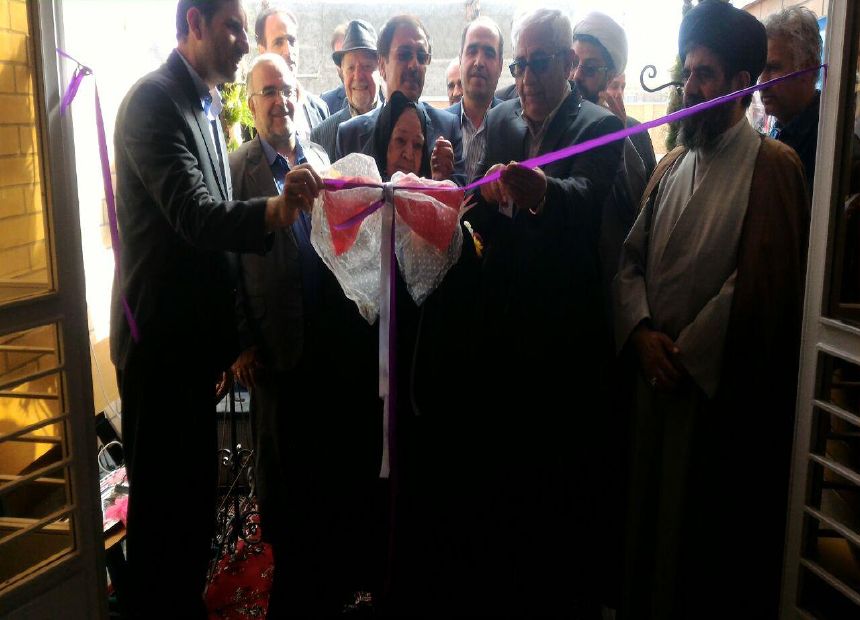 آیین افتتاح مدرسه ی ۳ کلاسه ی خیرساز در روستای قلعه میر برگزار شد