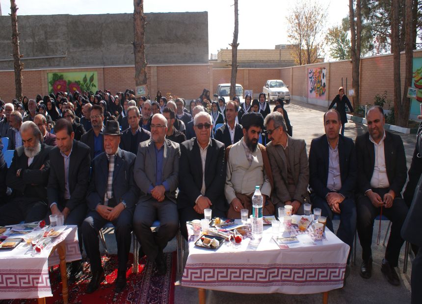 تصاویر /افتتاح مدرسه خیرساز در روستای قلعه میر بخش قهدریجان