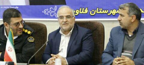 جلسه شورای ترافیک شهرستان فلاورجان با حضور رئیس راهور استان اصفهان برگزار شد