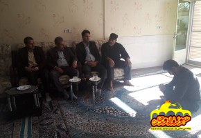 دیدار مسئولان آموزش و پرورش و بنیاد شهیدفلاورجان با خانواده سردار شهیدتوکلی