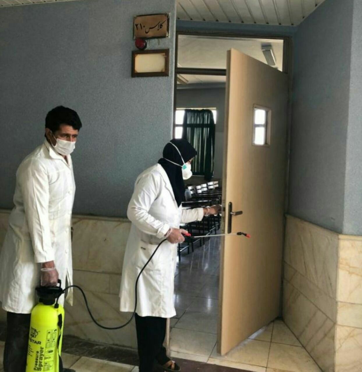 اقدامات دانشگاه آزاد اسلامی فلاورجان برای پیشگیری از شیوع ویروس کرونا