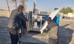 تحویل تجهیزات آموزشی به هنرستان سردارسلیمانی