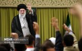 دیدار دانش‌آموزان و دانشجویان با رهبر معظم انقلاب اسلامی