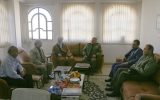 فرمانده پایگاه چهارم هوانیروز اصفهان با خلبان مسیحی هوانیروز ارتش دیدار کرد