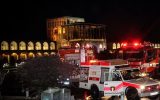 آتش‌سوزی در میدان نقش‌جهان؛ ۲ واحد مسگری و قلم‌کاری در آتش سوختند