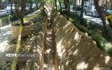آثار قبرستان آب بخشان در دل خاک چهارباغ؛ حفاری بدون هماهنگی انجام شد