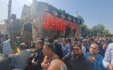 تشییع پیکر شهدای امنیت اردستان برگزار شد
