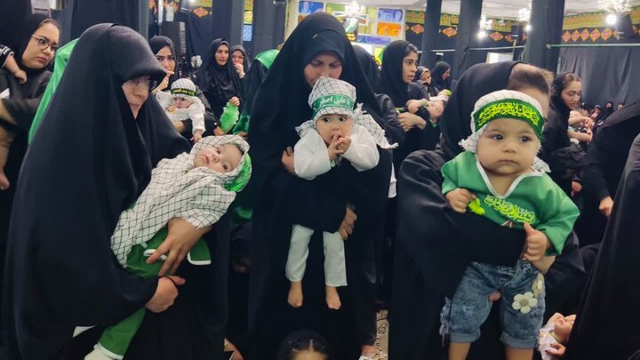 نوای لالایی لالایی علی‌اصغر (ع) در اردستان طنین‌انداز شد