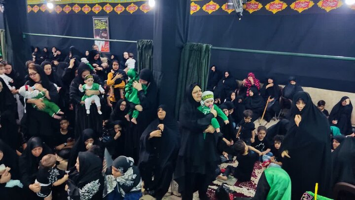 نوای لالایی لالایی علی‌اصغر (ع) در اردستان طنین‌انداز شد