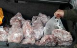 ضبط و معدوم‌سازی ۶۸ کیلوگرم گوشت فاسد در کاشان