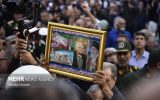 پیکر «استاد فرشچیان» به خاک سپرده شد