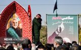 تشییع پیکر مطهر ۱۲ شهید گمنام در اصفهان