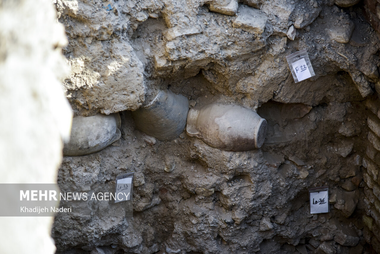 باران تهدیدی جدی برای بقایای محوطه ای تاریخی؛ «سقف موقت» نیاز فوری است