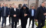 بازدید وزیر امور خارجه از کلیسای وانک در دومین روز سفر به اصفهان