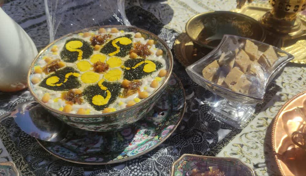 تصاویر :جشنواره چهل آش و آیین سمنوپزان شهر طاد