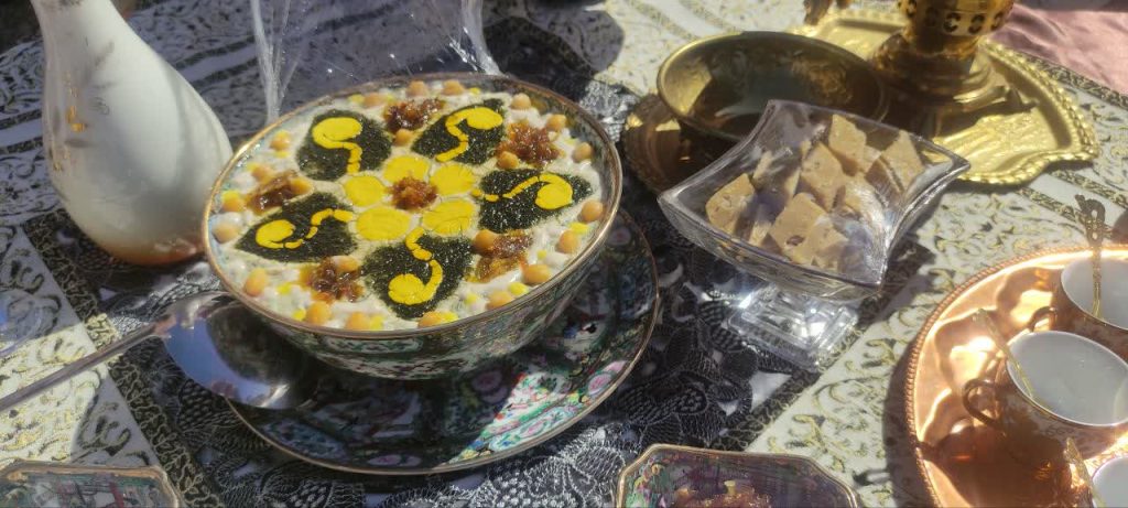 تصاویر :جشنواره چهل آش و آیین سمنوپزان شهر طاد