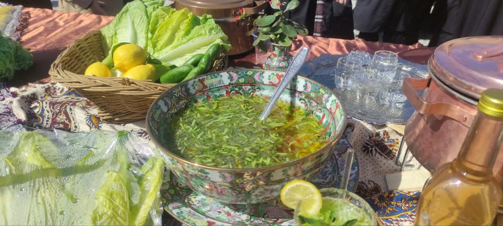 تصاویر :جشنواره چهل آش و آیین سمنوپزان شهر طاد