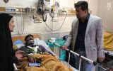 عیادت از مجروحان حملات آمریکایی صهیونی در بیمارستان امام خمینی فلاورجان عیادت از مجروحان حملات آمریکایی صهیونی در بیمارستان امام خمینی فلاورجان