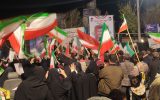 اجتماع مردمی مردم شهیدپرور فلاورجان در میدان انقلاب