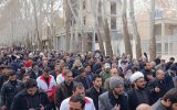 تجمع خودجوش مردم خوانسار به مناسبت شهادت رهبر انقلاب