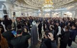 تجمع مردم نایین به دنبال شهادت رهبر معظم انقلاب
