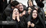 تشییع پیکر مطهر ۱۷ شهید جنگ رمضان در اصفهان