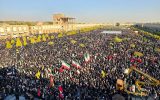 خروش عاشورایی اصفهان؛«نحن منتقمون» فریاد عزاداران در وداع با رهبر شهید