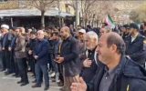 راهپیمایی و سوگواری مردم سمیرم به مناسبت شهادت رهبر انقلاب