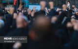 فریاد حیدر مدد مردم برخوار همزمان با حمله موشکی نیروهای مقتدر سپاه