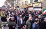 مراسم باشکوه راهپیمایی روز قدس واقامه نماز جمعه گلپایگان