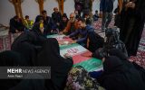 مراسم وداع با دومین کاروان از شهدای وطن در کاشان
