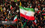 تجمع حماسی مردم اردستان در اربعین رهبر شهید