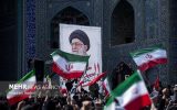 قابی از میدان نقش جهان در اربعین رهبر شهید انقلاب