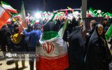 اجتماع مردم دارالشهدای آران و بیدگل در میدان شهید سلیمانی