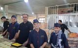 توزیع ۵ هزار غذای نذری در روز تاسوعا؛آستان مقدس امامزاده ابراهیم (ع)