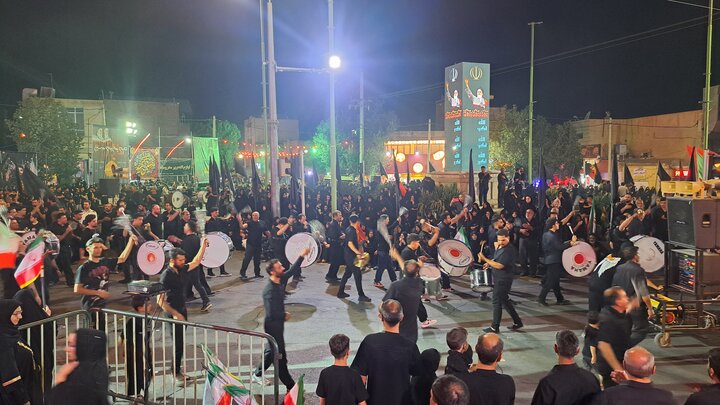 طنین عزای تاسوعا در میثاق مردمی اردستان