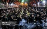 عزاداری شب پنجم محرم در صد و یازدهمین شب تجمع مردمی اردستان