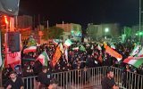 عزاداری مردم اردستان در شب هفتم محرم