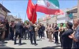 عزاداری مردم روستای سفتجان در روز عاشورای حسینی