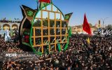 نخل گردانی ظهر عاشورا در امامزاده هلال