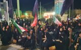 حضور حماسی مردم در شب یکصد و سی و ششم تجمع
