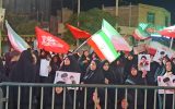 صد و سی و دومین شب تجمع‌ همراه اقامه خونخواهی امام شهید در اردستان