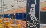 پذیرایی موکب خادم الرضا(ع) کاشان از زائران آقای شهید ایران