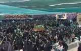 آئین مذهبی گلباران خورشید در روستای یزدل آران و بیدگل برگزار شد