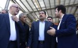 وزیر صمت از واحد آسیب دیده از جنگ در منطقه صنعتی دولت آباد بازدید کرد