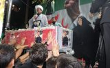 روایت پدر و مادر شهید علی فیاضی از فرزندشان در آیین وداع با پیکرش