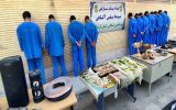 عاملان سرقت‌های ۲۴ میلیاردی کابل برق در اردستان دستگیر شدند